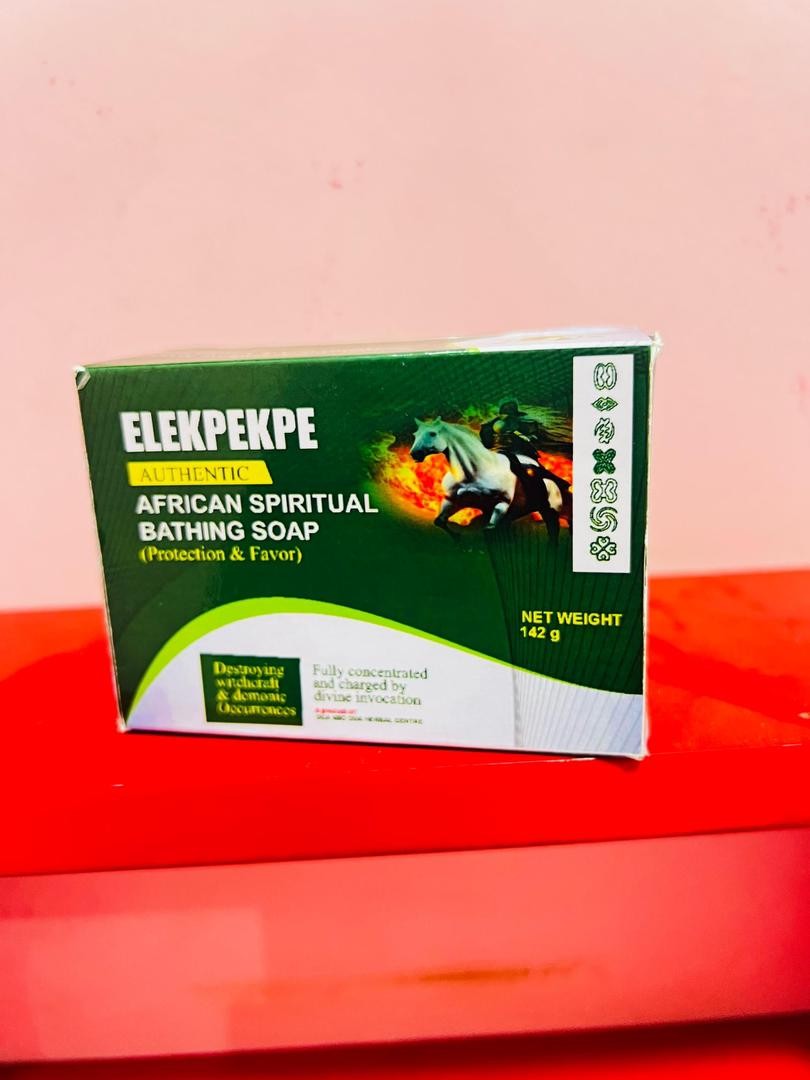 ELEPKEPKE  AUTHENTHIC ARICAN SPIRITUAL BATHING SOAP (BOX)